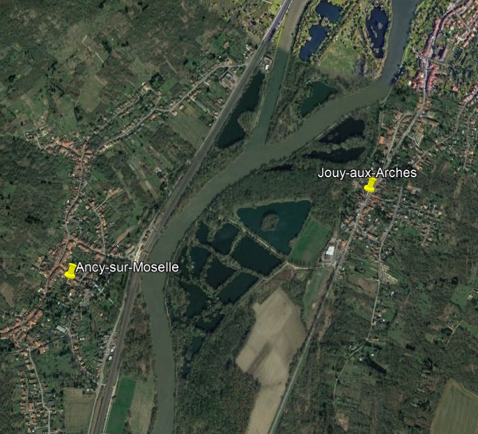 Local map.