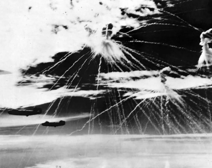 Phosphorus bomb.