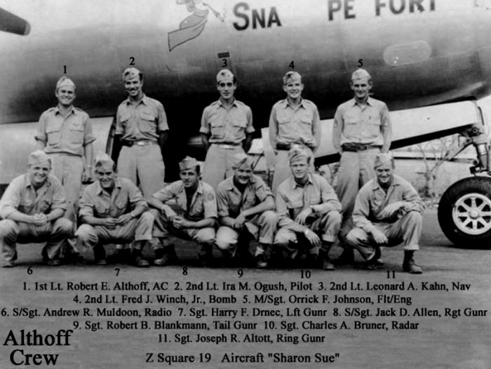 Robert E. Althoff and crew.