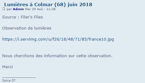 Copie d'écran.