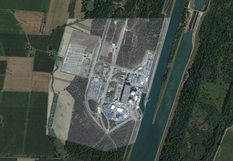 Centrale de Fessenheim.