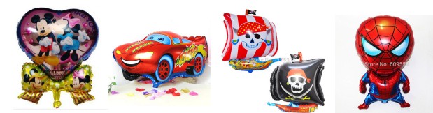 Party ballooons.