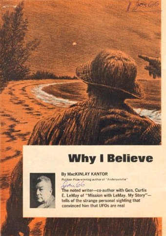 Why Believe In Flying Saucers - Popular Science 1966, page 1