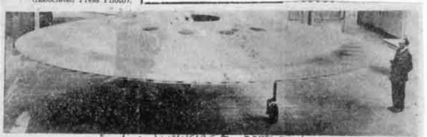 Couzinet saucer in the 1955 Press