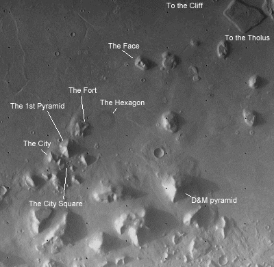Cydonia Mensae