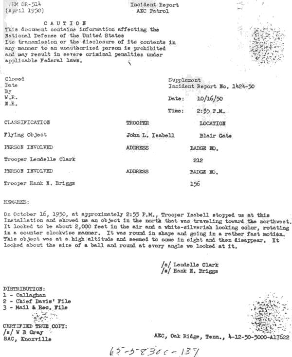 FOIA document