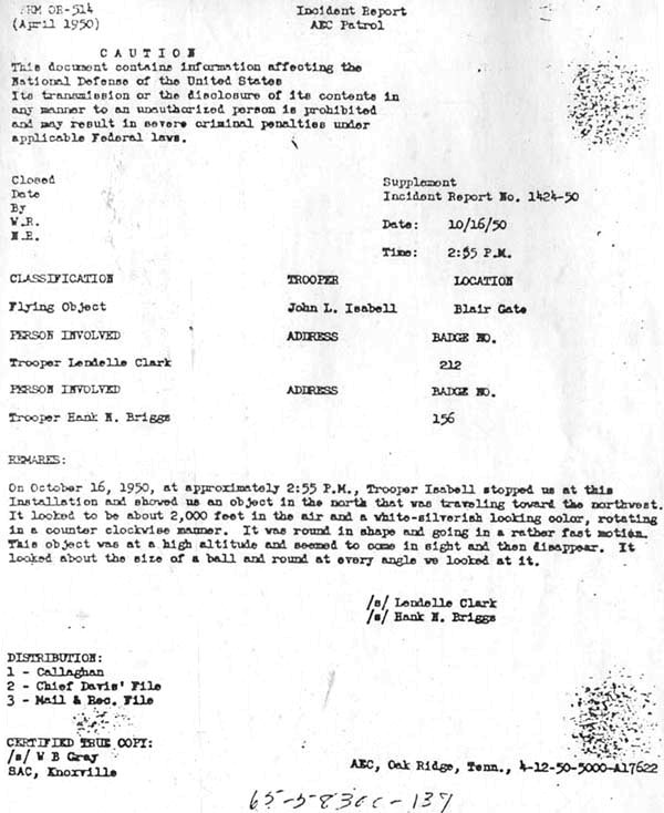 FOIA document
