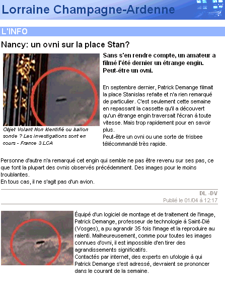 Copie d'écran