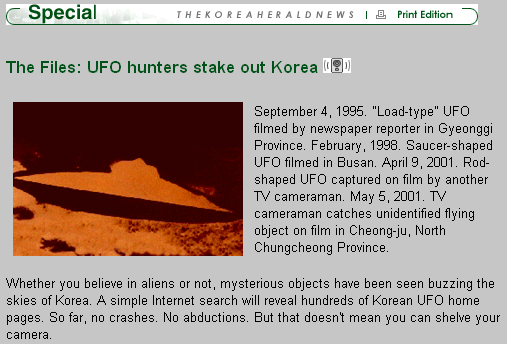 Korea UFO