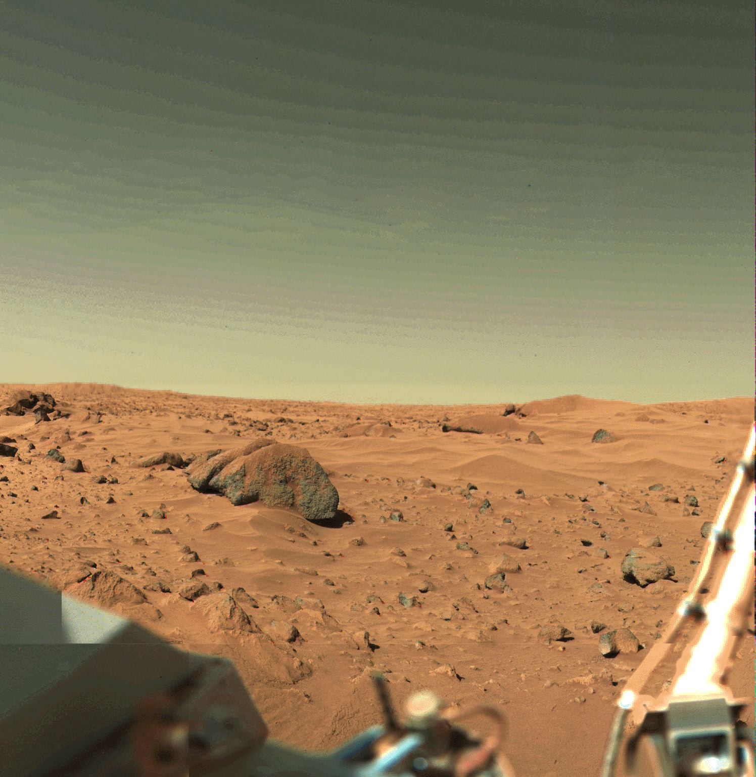 Viking picture, NASA colors.