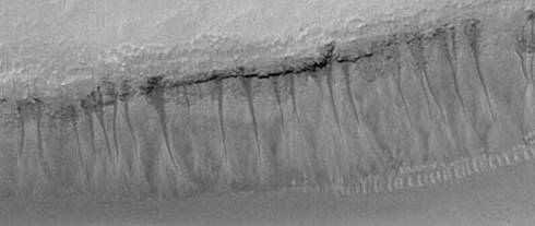 L'eau sur Mars