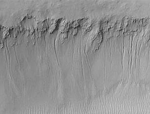 L'eau sur Mars