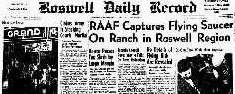 Roswell Daily Record frontpage